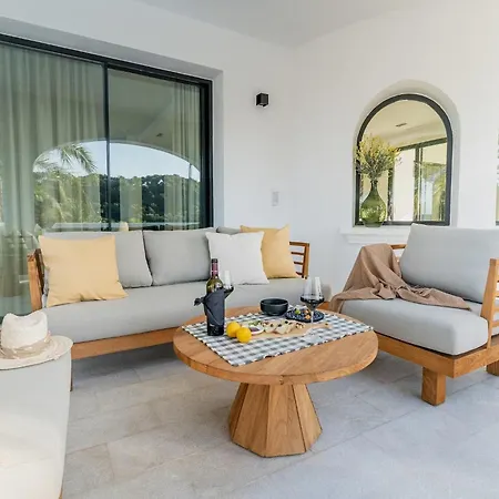 Superb With Private Lagoon Pool 别墅 哈维亚